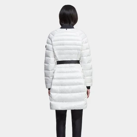 Rudsak Mette White Puffer Belted Jacket - Picture 3 of 16